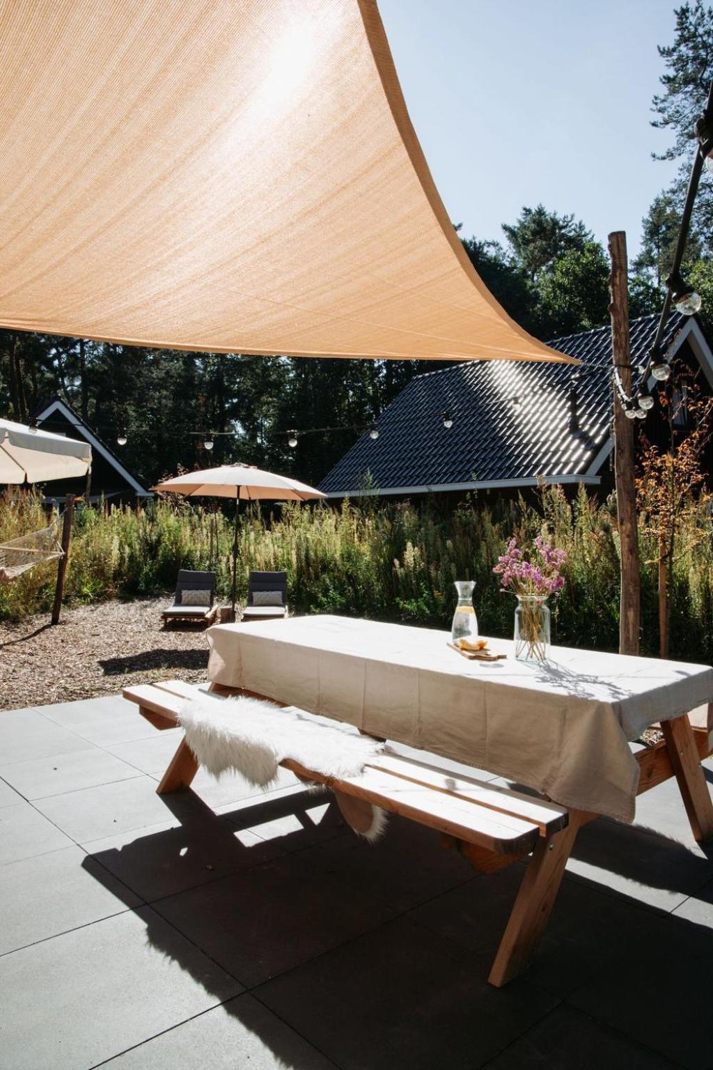 Foss Lodge - Luxe Boutique Boshuis Veluwe ヌンスペート エクステリア 写真