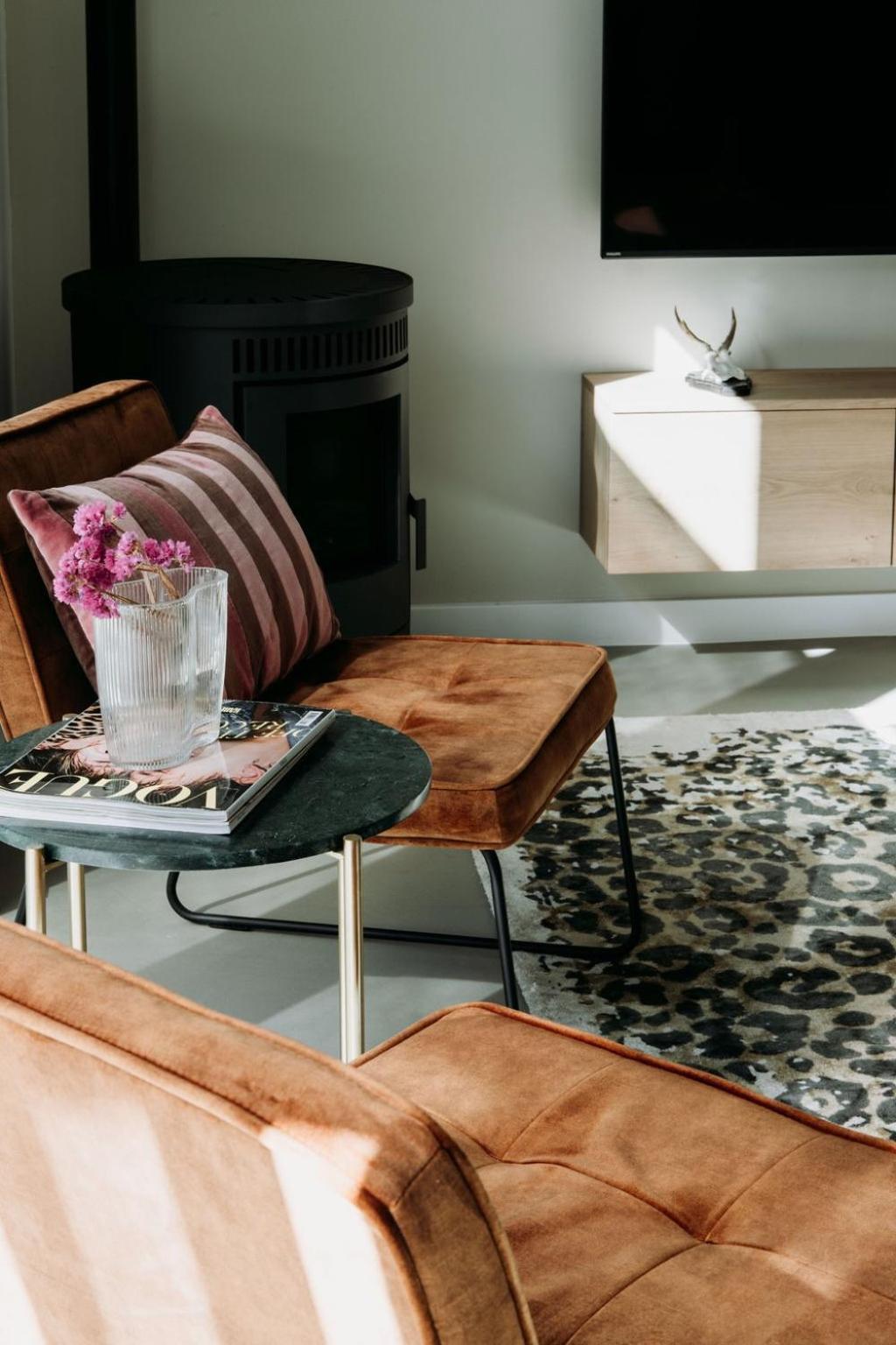 Foss Lodge - Luxe Boutique Boshuis Veluwe ヌンスペート エクステリア 写真
